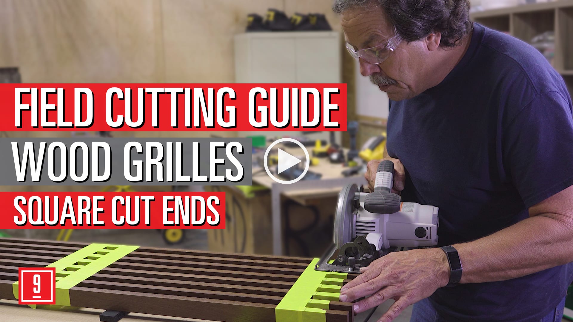 How to Square Cut Wood Grille Ceilings - 9Wood Field Guides - 9Wood